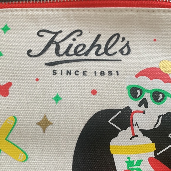 New Limited Edition Kiehl's X Marylou Faure Pouch - Picture 5 of 7